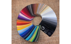 Zitelement Daan, binnenhoek, korte rug, diameter 160 cm, stof Adore
